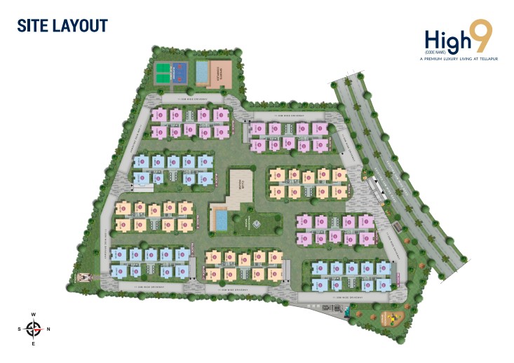 high9 site layout